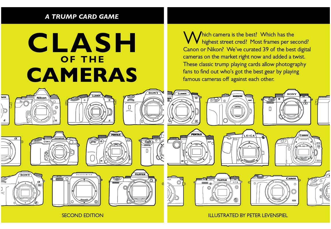 Clash of the Cameras 2nd Edition -Top trumps card game