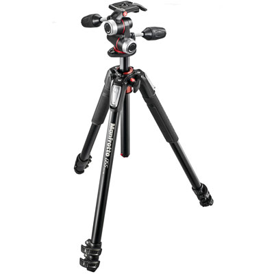 Manfrotto MK055XPRO3 Tripod and X-Pro 3-Way Head