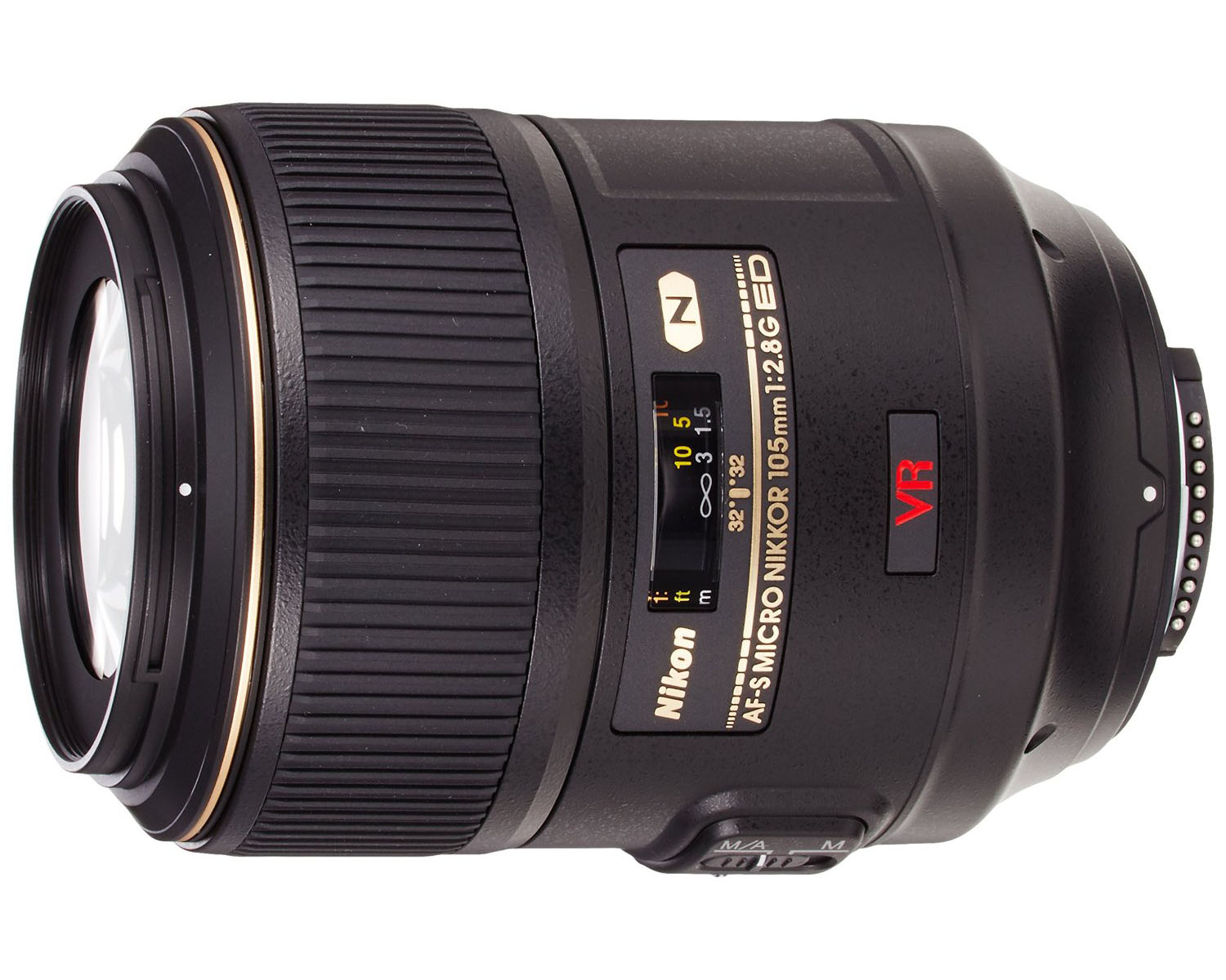 Nikon 105mm f2.8 G AF-S VR IF ED Micro Nikkor Lens