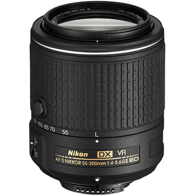 Nikon 55-200mm f4-5.6G ED VR II DX AF-S Lens