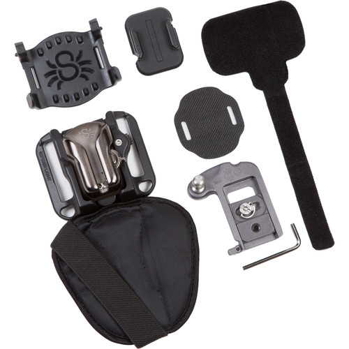 SpiderLight BackPacker Kit with Holster, Plate and Pin