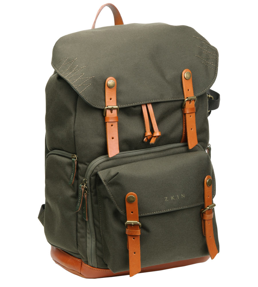 ZKIN Raw Yeti Camera Backpack - Army Green