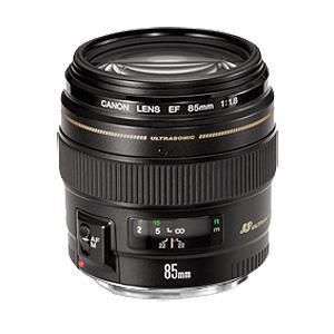 Ex hire Canon EF 85mm f/1.8 USM Lens