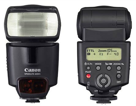 Canon EOS Speedlite 430EX flash unit