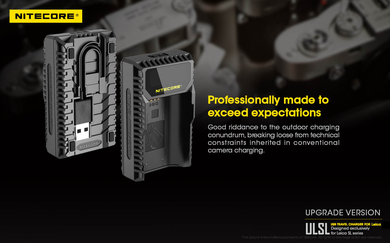 Leica BP-SCL4 Charger further information