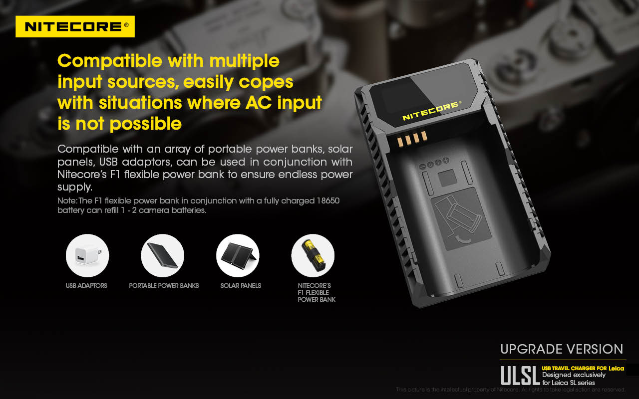 Leica BP-SCL4 Charger further information