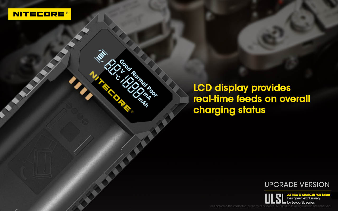 Leica BP-SCL4 Charger further information