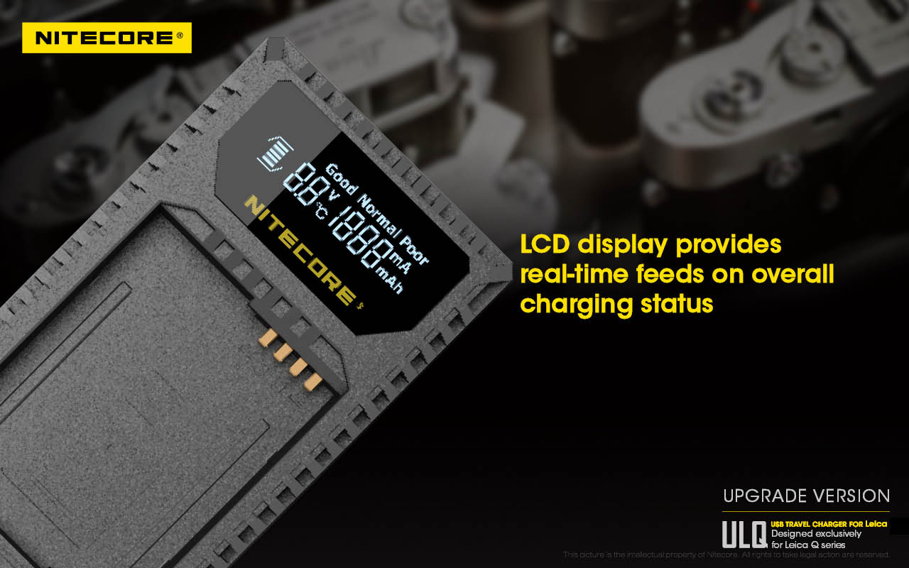 Leica BP-DC12 Charger information sheet
