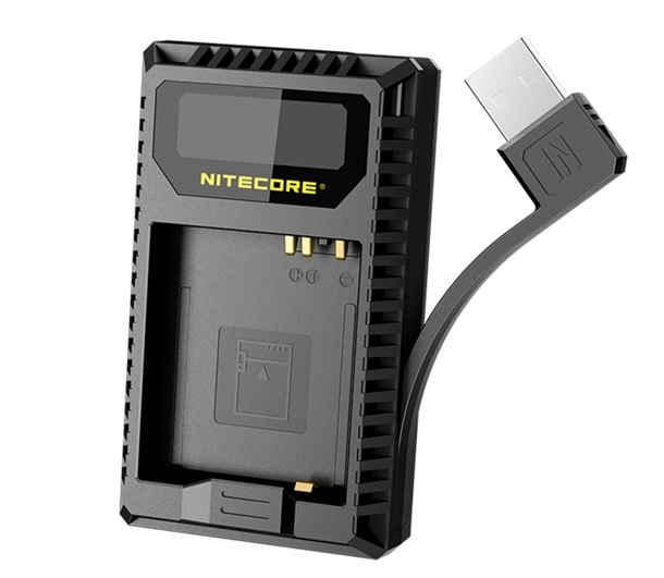 Nitecore USB Travel Charger for Leica BP-DC15-E