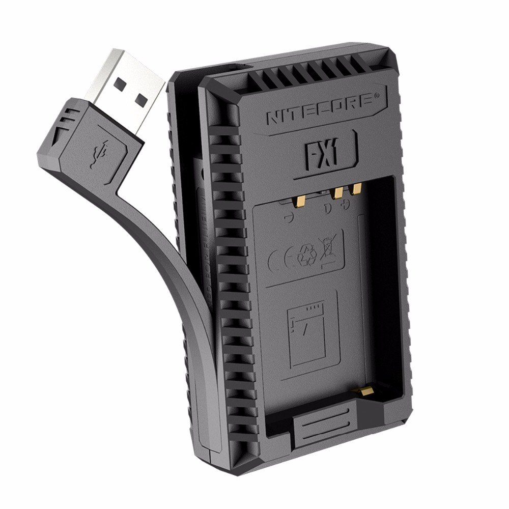Nitecore USB Travel Charger for Fujifilm NP-W126 & NP-W126S