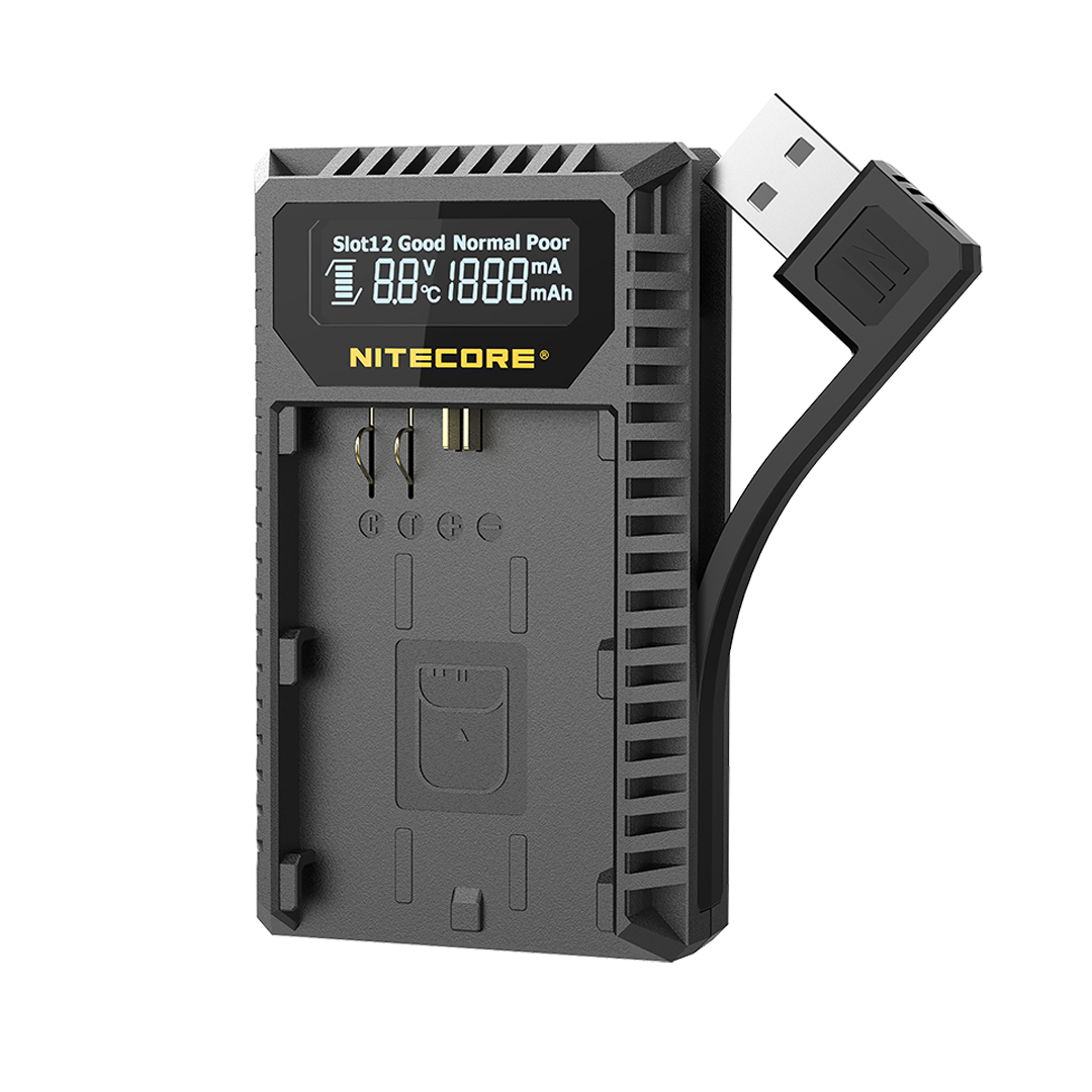 Nitecore USB Travel Charger for Canon LP-E6N