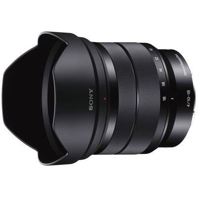 Sony E 10-18mm f4 OSS Lens