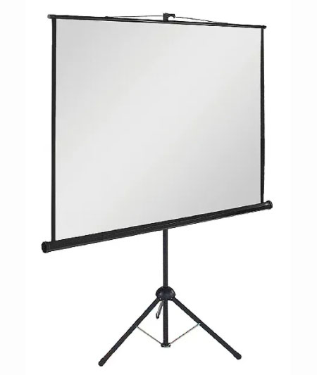 2.4 x 2.4 Metre Tripod Projector Screens